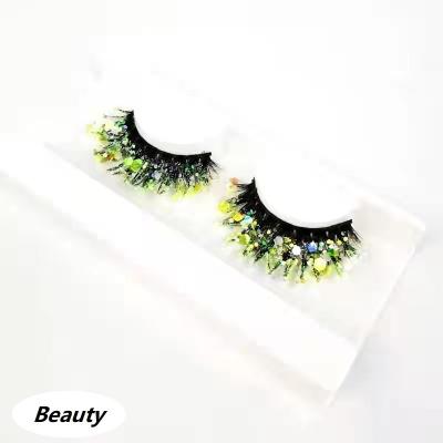 China Glitter & New Design Shimmery Korean Eyelash Supplies Private Label Eyelash for sale