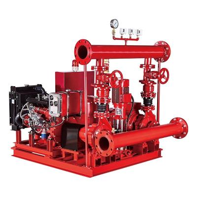 China Purity Utilities PEDJ Series Industrial Fire Pump Skid Mounted System For Fire Fighting 500GPM for sale