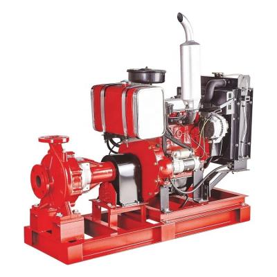 China 500gpm irrigation and agriculture fire pump fire pump set diesel fire pump price NFPA20 for sale