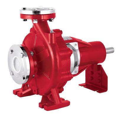 China Commercial Buildings PSF Series Horizontal Bare End Suction Centrifugal Shaft Fire Pump for sale