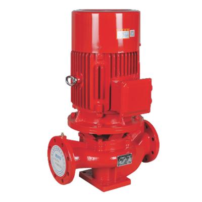 China Vertical Fire Fighting Pump Single Stage Fire Pump Vertical Inline Pump for sale