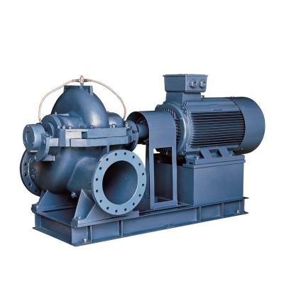 China Industrial Utilities Double Suction Water Split Case Industrial Irrigation Pumps for sale