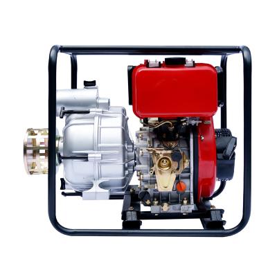 China Irrigation And Agriculture Pump 2 Stroke Diesel Engine Powered By 186FA Diesel Sewage Pump for sale