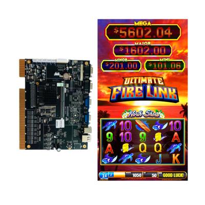 China 43 Inch Vertical Touch Screen Slot Machine PCB Board Door De Baai Fire Link Slot Machine GZIGS-SLGMO5 for sale