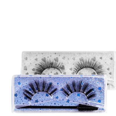 China RTS OEM ODM Color Card False Eyelashes V Series 3D Winged Mink Lashes Eyelash Extension Kits With Brush for sale