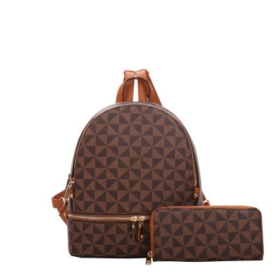 China 2022 Custom Hot Casual Wholesale Famous Brands Luxury Designer Vintage Fashion Vintage Lady Bag Women Bag Purses PU Leather Novelty Backpack for sale