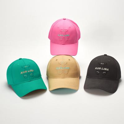 China COMMON Brand Fashion Designer 6 Panel Multicolor High Quality Custom Logo Hip Hop Baseball Sports Caps Hats for sale