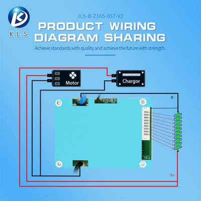 China Lifepo4 Battery Management Systems 30A 16S Hardware Bms 6S 8S 10S 13S 16S NMC 68V for sale