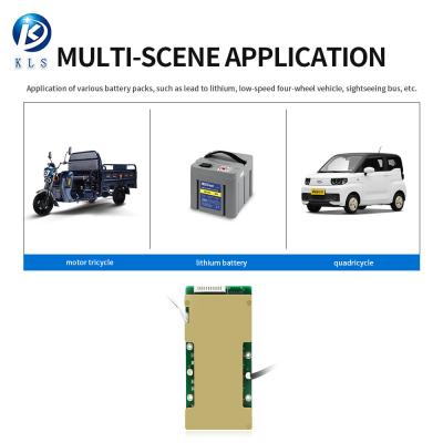 China 4S-7S 54v 70A Lithium Ion Battery Pack Bms With Balance Function For E-Bike Solar Storage EV for sale