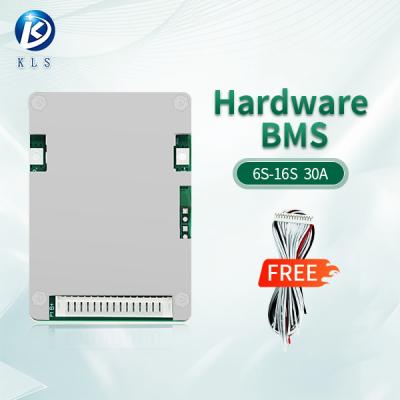 China 6S-16S 15A 30A Sistema de gestión de baterías de iones de litio BMS para bicicletas eléctricas y patinetes eléctricos en venta