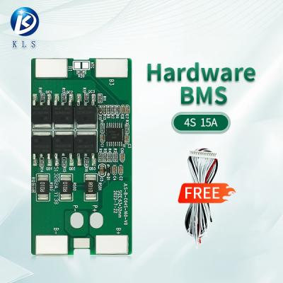 China 4S BMS Lifepo4 15A Balanceador Activo BMS Board para Ferramentas Elétricas e Bateria Solar à venda