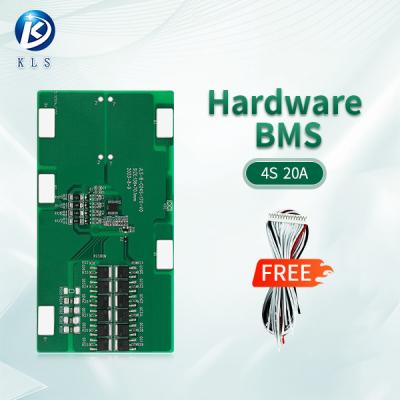 China 4S 20A 16V Lifepo4 Batería personalizada Junta Bms para almacenamiento de energía Batería de litio en venta