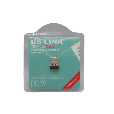 China LAPTOP LINK 150M mini usb wifi adapter with RTL8188 chipset BL-WN151 150 Mbps wireless converter for sale