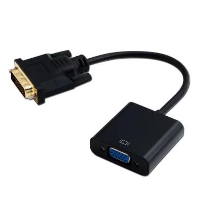 China COMPUTER factory spot DVI male to female VGA conversion 24+1 line suitable for computer monitor HD cable for sale