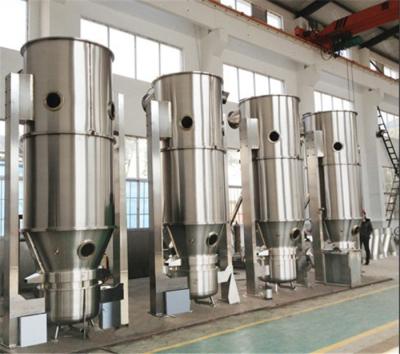 China 80 Mesh Particle 500kg / Batch FL Fluid Bed Dryer Granulator for sale