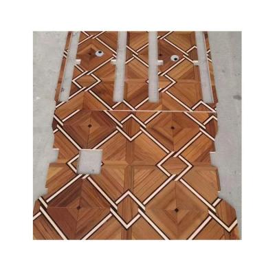 China Low Price Modern Rational Construction Carpet Car Floor Wooden Solid Wood Mats for sale