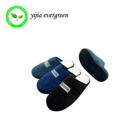 China Cushioning Wool Mens Soft Winter Home Slippers LE160388 for sale