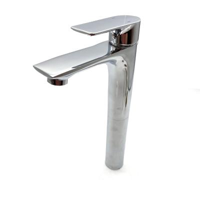 China MCPOLOO Modern Luxury Outdoor Satin Hot/Cold Water High End Deck Mounted Brass Basin Faucet for sale