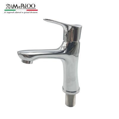 China Sense Faucets Modern High Level White Chrome Bathroom Faucet Set Sink Faucet Bath Basin Faucet Mixer Brass Water Taps for sale