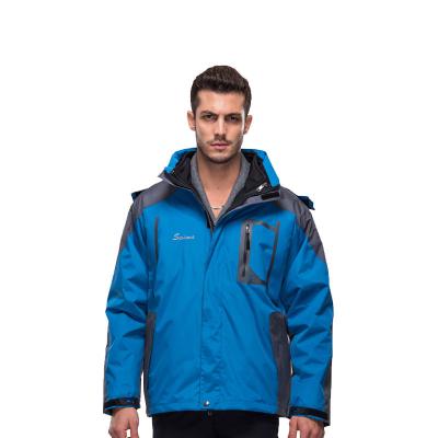 China Winter Men's Outdoor Rise Jacket Waterproof Electric Battery Powered Windproof Breathable Custom USB Clothes Coat Hoodies for sale