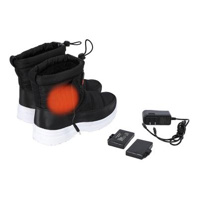 China Custom Electricly Rechargeable Heated Battery Rechargeable Hot Usb Winter Shoes Winter Shoes Boots for sale