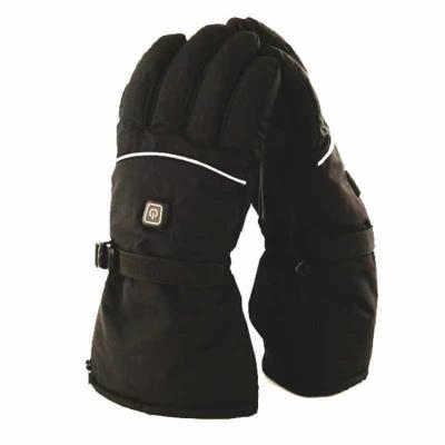 China Ski Winter Warm Windproof Touch Screen Rechargeable Battery Heated Gloves for sale