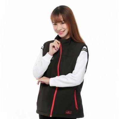 China Wholesale Waterproof Winter 7.4v Rechargeable Battery Operated Heated Vest for sale