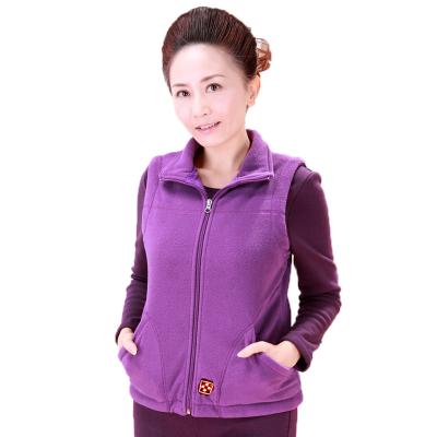 China Waterproof Custom Mid-Century Women Battery Winter Fleece Heated Vest for sale