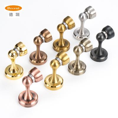 China Modern High Quality Stainless Steel Furniture Hardware magnetic door Stopper for sale