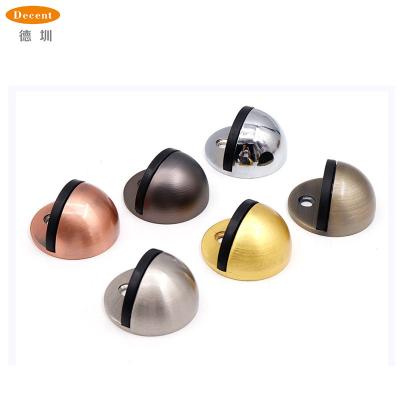 China Modern Cheap Prices Half Round closer exterior rubber door stopper stainless steel door stopper for sale