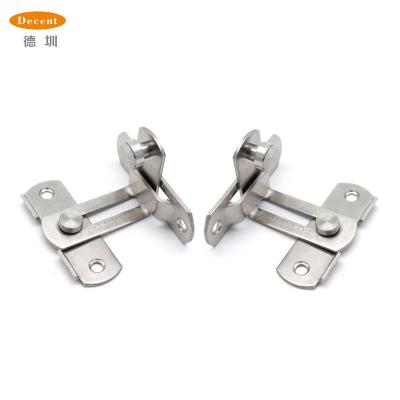 China Modern Top Quality Stainless Steel 90 degrees door latch bedroom door latch door bolt for sale