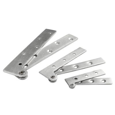 China Modern Furniture hardware accessories Side shaft hinges Door and window Stainless Steel Seven-shaped hinge for sale