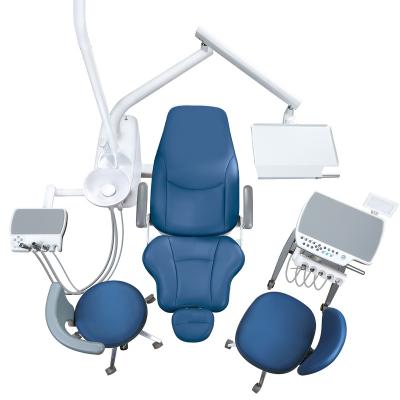 China High Quality Multifunctional Instrument Tray Dental Chair Portable Dental Unit Chair Set Dentistry for sale