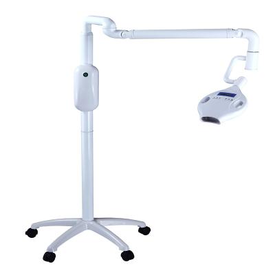 China Metal Rotation Arm Bracket Whitening Unit Laser LED Lamp Dental Teeth Whitening Machine for sale