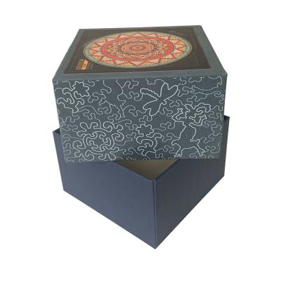 China Sky And Earth Cover Box Customized LOGO Cardboard Paper Lid And Low Box Gifts Jewelry Products Sky And Earth Cover Box for sale