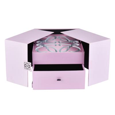 China Folding box factory purchase all kinds of exquisite gift packaging box designer design folding paper shopping gift box for gifts for sale