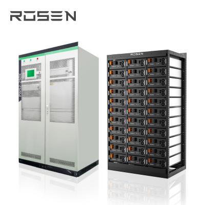 China Solar Energy System 200kw 300kw 500kwh Commercial Hybrid Battery Container Project for sale