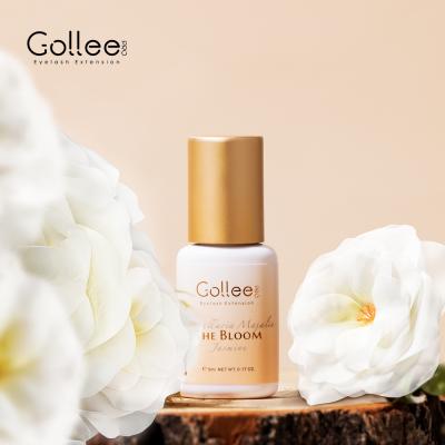 China Glue For Eyelash Gollee Perfume Low Moisture Volume Lash Adhesive Korean Floral Eyelash Extension Glue for sale