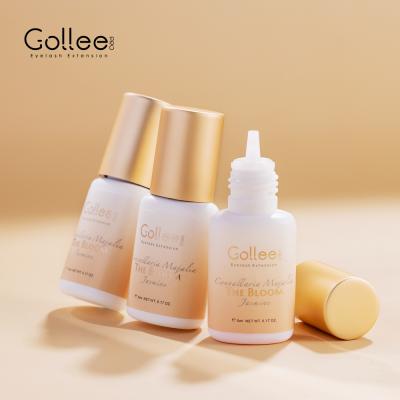 China Glue for eyelash glue Gollee pro eyelash disposable selling glue private label eyelash extension glue wholesale box holder best small for sale