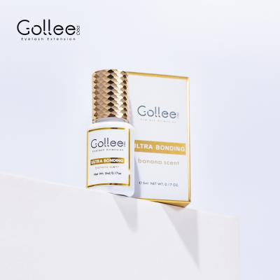 China Wholesale Latex Gollee Mink Adhesive Cruelty Free Black Classic and Best Volume Latex Extension Gollee Mink Adhesive Strong Waterproof Custom Private Label Eyelash Glue for sale