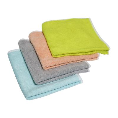 China Viable Household Cleaning Items Custom Colors Universal Super Absorbent Microfiber Cloth for sale