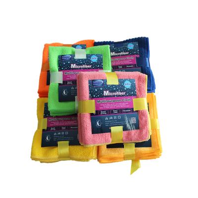 China Best Selling Sustainable Microfiber Cloth Cleaning Universal Home Use Micro Fiber Cloth for sale