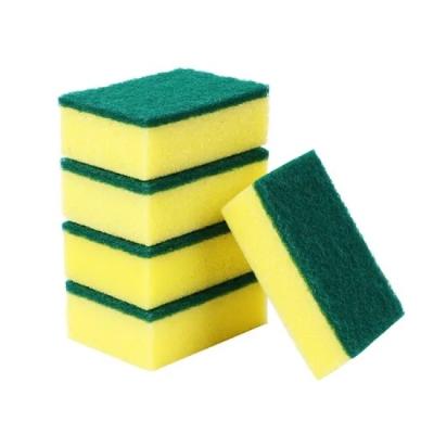 China Dishes Kitchen Sponge Dish Washing Kitchen Sustainable Washing Cleaning Scrubber for sale