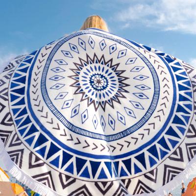 China Wholesale Circle Mandala Donut Canada Beach Sand White Spray Tablet Sale For Beach Gift for sale