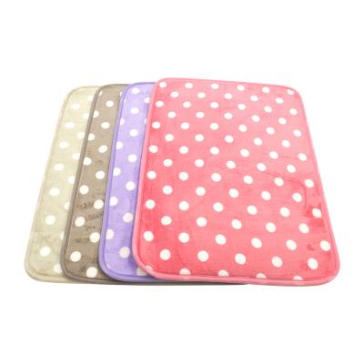 China Viable Quickly Custom Design Microfiber Quick Dry Absorbent Bath Mat For Bathroom Non Slip for sale