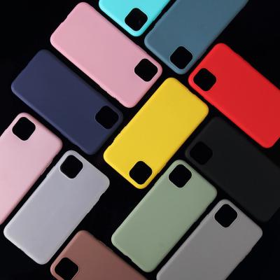 China Wholesale Price Shockproof Frosted Soft Rubber Phone Case For Iphone 13 13 pro 13 pro 13 max Mini Matte Tpu Cover Cases for sale