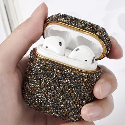 China For Pro 2022 AirPods Pro Custom Bling Air Pods Cases For Airpods Diamond Cover Sparkle Luxury Designer For Airpod Case for sale