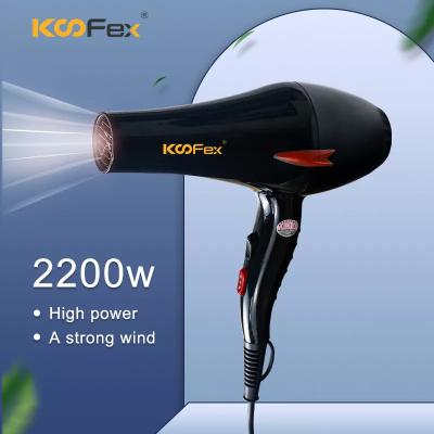 China Professional Salon High Power Hair Dryer 2200W Fast Drying Blow Dryer for sale