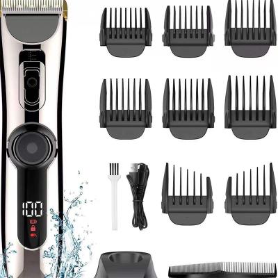 China ABS Men Beard Trimmer Body Groomer Waterproof USB Rechargeable Hair Clippers Te koop