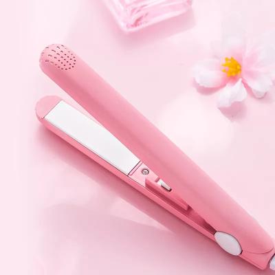 China Travel Size Portable Hair Straightener Small Flat Irons Curling For Short Hair 1 Inch Styling Tools Te koop